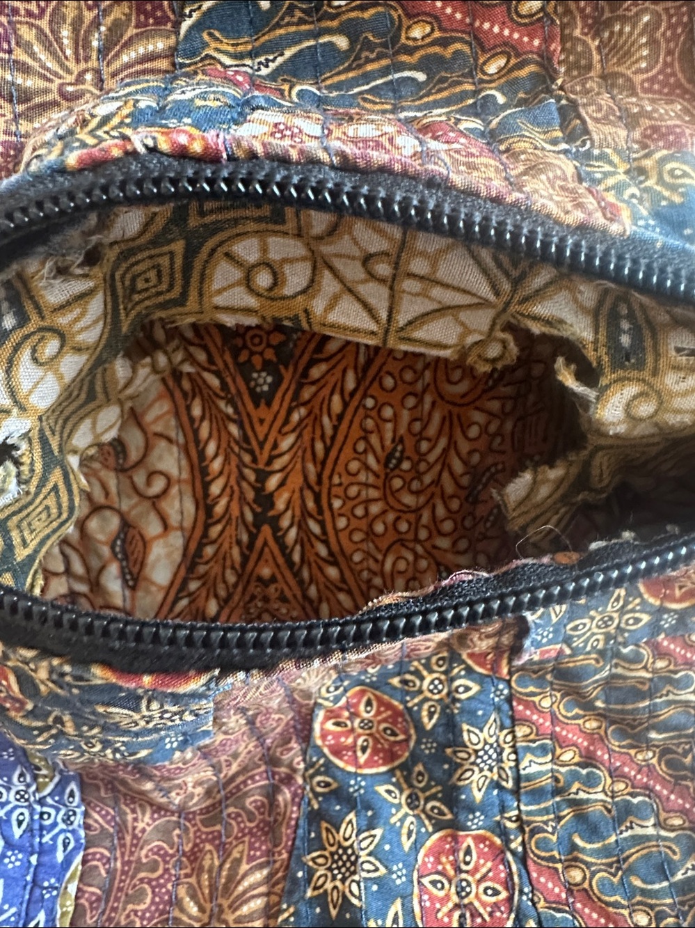 Patchwork tote bag. - Picture 8 of 8